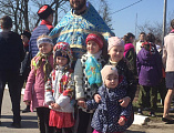 Прихожане храма великомученика Георгия Победоносца поселка Новозарянский отметили Благовещение Пресвятой Богородицы