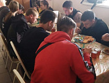 Добровольцы помогли Донскому храму