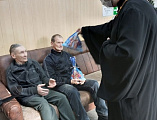 Дом престарелых п. Садовый в святочные дни посетил протоиерей Роман Мясников
