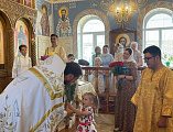 Престольный праздник в храме честь Рождества пророка Предтечи и Крестителя Господня Иоанна молитвенно отметили в станице Боковской