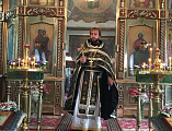 В храме в честь святого Николая Чудотворца г. Шахты духовенством соборно была совершена литургия Преждеосвященных Даров