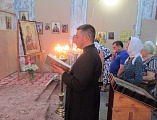 В Родионово-Несветайском благочинии состоялся ежегодный крестный ход, посвященный престольному празднику храма в честь Смоленской иконы Божией Матери «Одигитрия» сл. Аграфеновка