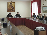 Председатель ЕОРОиК протоиерей Сергий Яценко принял участие в  заседании Оргкомитета I (регионального) этапа XX Всероссийского конкурса «За нравственный подвиг учителя» 2025 года