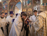 Преосвященнейший епископ Симон совершил Великую рождественскую вечерню