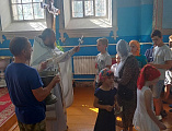 В Маньково-Калитвенском состоялся молебен на начало учебного года