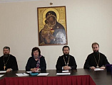 В Донской митрополии обсудили внедрение программ «ЛадьЯ» и «Разговоры о важном» в школах Ростовской области
