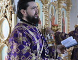 В Неделю 3-ю Великого поста, Крестопоклонную, Преосвященнейший епископ Симон совершил Божественную литургию в храме в честь Святой Троицы хут. Ягодинка