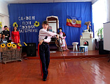 Иерей Олег Бурлаков принял участие в праздновании Дня матери-казачки, которое прошло в школе № 22 г. Гуково