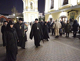 Преосвященнейший епископ Симон сопроводил делегацию Кипрской Православной Церкви во главе с Блаженнейшим Архиепископом Новой Юстинианы и всего Кипра Хризостомом II в Покровский ставропигиальный женский монастырь г. Москвы