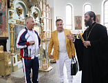 Покровский кафедральный собор посетил Президент Союза тхэквондо России Анатолий Константинович Терехов