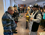 Иеромонах Димитрий (Яроцкий) совершил благодарственный молебен в казачьем техникуме