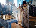 В Покровском храме г. Новошахтинска молитвенно почтили память репрессированных казаков 
