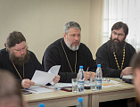 Под председательством Преосвященнейшего епископа Симона состоялось заседание расширенного Епархиального совета