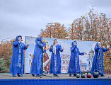 Праздничное мероприятие, посвященное Покрову Пресвятой Богородицы, состоялось на Соборной площади г. Шахты