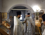 В храме Донской иконы Божией Матери молитвенно почтили день памяти преставления иеромонаха Серафима (Калинина)