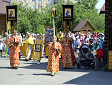 Престольный праздник храма Всех святых, в земле Русской просиявших, города Каменск-Шахтинский