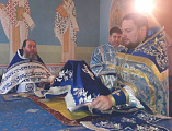 В храме Владимирской иконы Божией Матери хут. Можаевка соборным богослужением отметили престольный праздник