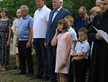 Преосвященнейший епископ Симон вместе с фермерами Октябрьского района помолился о благополучии посевных работ и урожая 