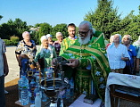 Радость общей молитвы: в Красновском храме отметили престольный праздник в честь преподобного Серафима Саровского