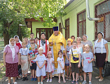 Благословение детей перед началом учебного года