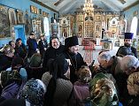 В Великий Вторник Страстной седмицы Великого поста Преосвященнейший епископ Симон возглавил литургию Преждеосвященных Даров в храме святителя Николая города Шахты