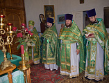 В день памяти преподобного Сергия Радонежского в храме святого князя Владимира состоялось соборное богослужение духовенства Александровск-Грушевского благочиния