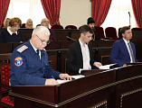 Благочинный приходов Александровск-Грушевского округа принял участие в первом заседании Общественной палаты г. Шахты нового 5-го созыва