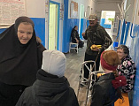 Члены православного клуба «Вера, Надежда, Любовь» посетили хоспис в хуторе Красный