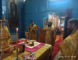 В день прославления святителей Московских и всея России чудотворцев в храме святителя Алексия станицы Бессергеневской совершено соборное богослужение