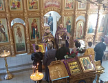 В Донском храме богоспасаемого града Новошахтинска прошла беседа, посвященная чину Торжества Православия
