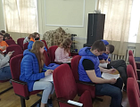 Настоятель храма великомученика Пантелеимона г. Гуково встретился с православной молодежью города