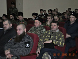 Казаки ШГКО «Александровск-Грушевское» провели отчетный круг. Протоиерей Михаил Борисенко вместе с казаками отслужил заупокойную литию памяти жертв геноцида казачьего народа