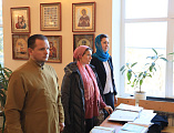 Соборным богослужением отметили престольный праздник в домовом храме Института сферы обслуживания и предпринимательства (филиал) ДГТУ в городе Шахты в честь апостола и евангелиста Иоанна Богослова