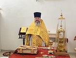 С архипастырским визитом епископ Симон посетил приход преподобномученицы Елисаветы города Гуково