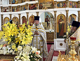 Престольный праздник в храме честь Рождества великого пророка Предтечи и Крестителя Господня Иоанна молитвенно отметили в ст. Боковской