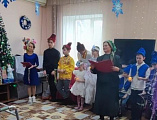 Рождественская радость для проживающих в центре социального обслуживания граждан пожилого возраста и инвалидов