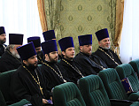 Подвели итоги уходящего года и обсудили вопросы церковного служения на годовом собрании духовенства Шахтинской епархии