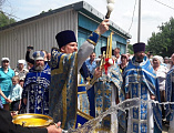 В хаме Владимирской иконы Божией Матери хутора Можаевка было совершено празднование престольного торжества