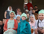 Маленькие паломники, дети из летнего лагеря «Шестоднев» и дошкольной группы «Радость моя» посетили храм Святителя Николая Чудотворца в х.Гуково