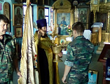 Верстание в казаки состоялось в храме Покрова Пресвятой Богородицы г. Шахты