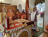 В пятницу Светлой седмицы Преосвященнейший епископ Симон совершил Божественную литургию в храме Святой Троицы города Каменск-Шахтинский