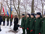 Протоиерей Сергий Курьянов принял участие в митинге в честь вывода советских войск из Афганистана   