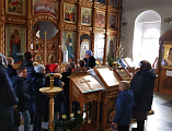Воспитанники Центра образования детей с ограниченными возможностями здоровья посетили храм в честь Донской иконы Божией Матери г. Новошахтинска