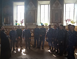 Росгвардейцы побывали на экскурсии в храме апостола Андрея Первозванного