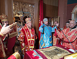В польском городе Белостоке епископ Шахтинский и Миллеровский Симон сослужил архиереям Православных Церквей по случаю престольного праздника храма великомученика Пантелеимона Целителя