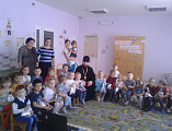 Ольхово-Рогский детский сад с пастырским визитом посетил иерей Георгий Лукащук. 