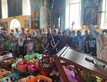 В праздник Преображения Господня воспитанники детского сада «Ромашка» посетили храм Святого Апостола Андрея Первозванного