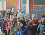 Преосвященнейший епископ Симон совершил Литургию Преждеосвященных Даров в храме Покрова Божией Матери города Каменск-Шахтинский