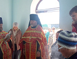 В часовне слободы Греково состоялся водосвятный молебен