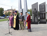 Освящение мемориала памяти погибшим воинам СВО прошло в станице Вешенской